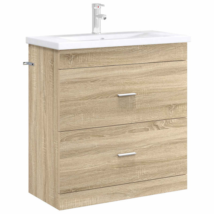 Badeværelse Under Vask Skab Sonoma-eg 78,5 x 37,5 x 81 cm