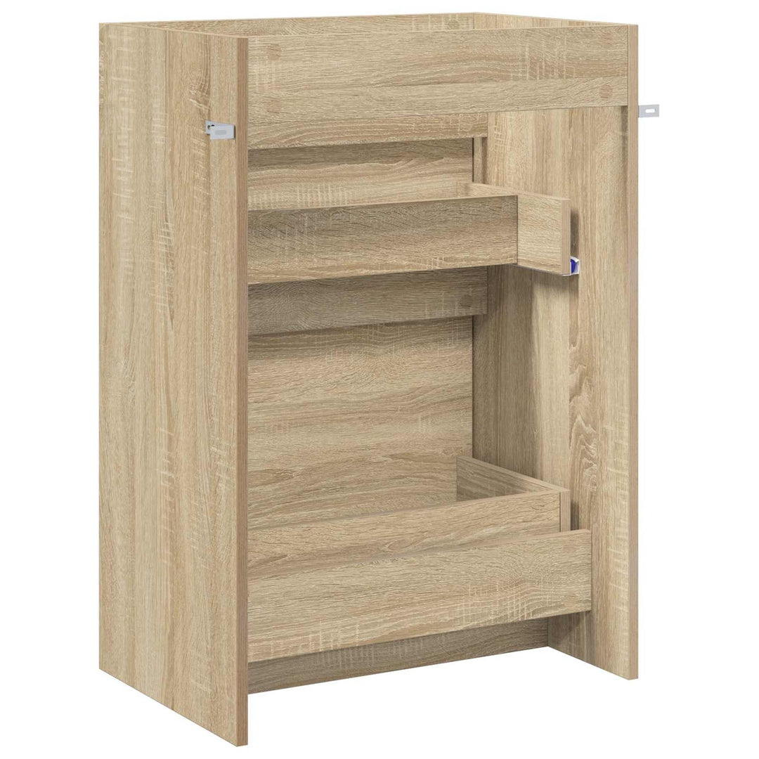 Badeværelse Under Vask Skab Sonoma-eg 56 x 37,5 x 81 cm