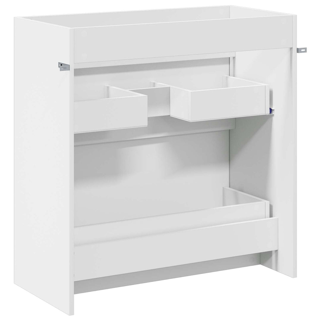 Badeværelse Under Vask Skab Hvid 78,5 x 37,5 x 81 cm