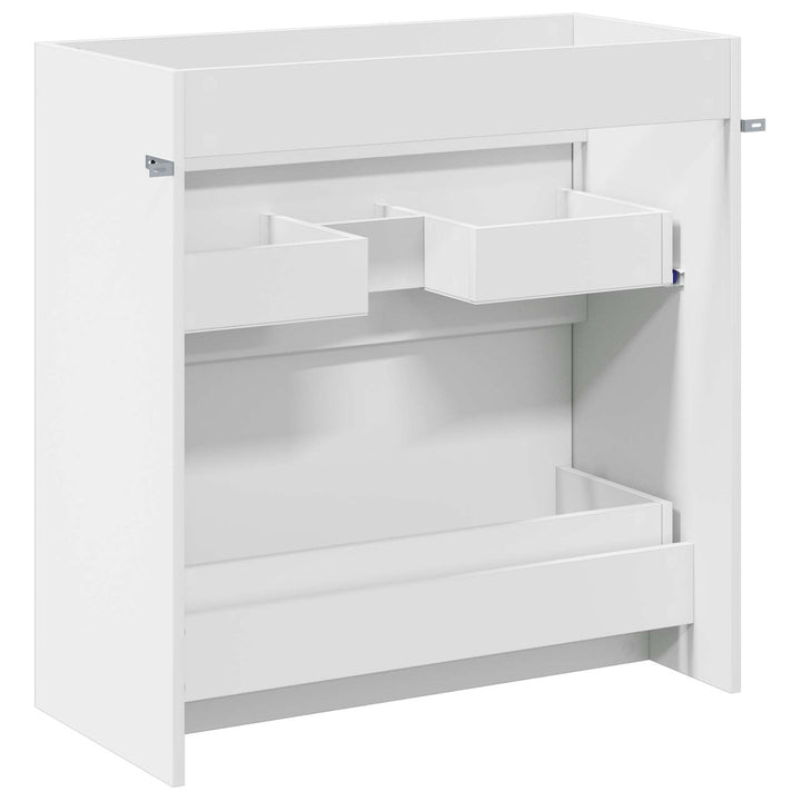 Badeværelse Under Vask Skab Hvid 78,5 x 37,5 x 81 cm
