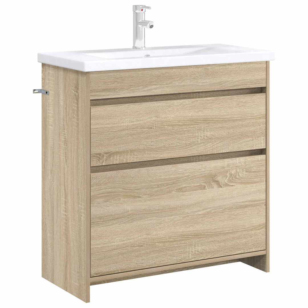 Badeværelse Under Vask Skab Sonoma-eg 78,5 x 37,5 x 81 cm