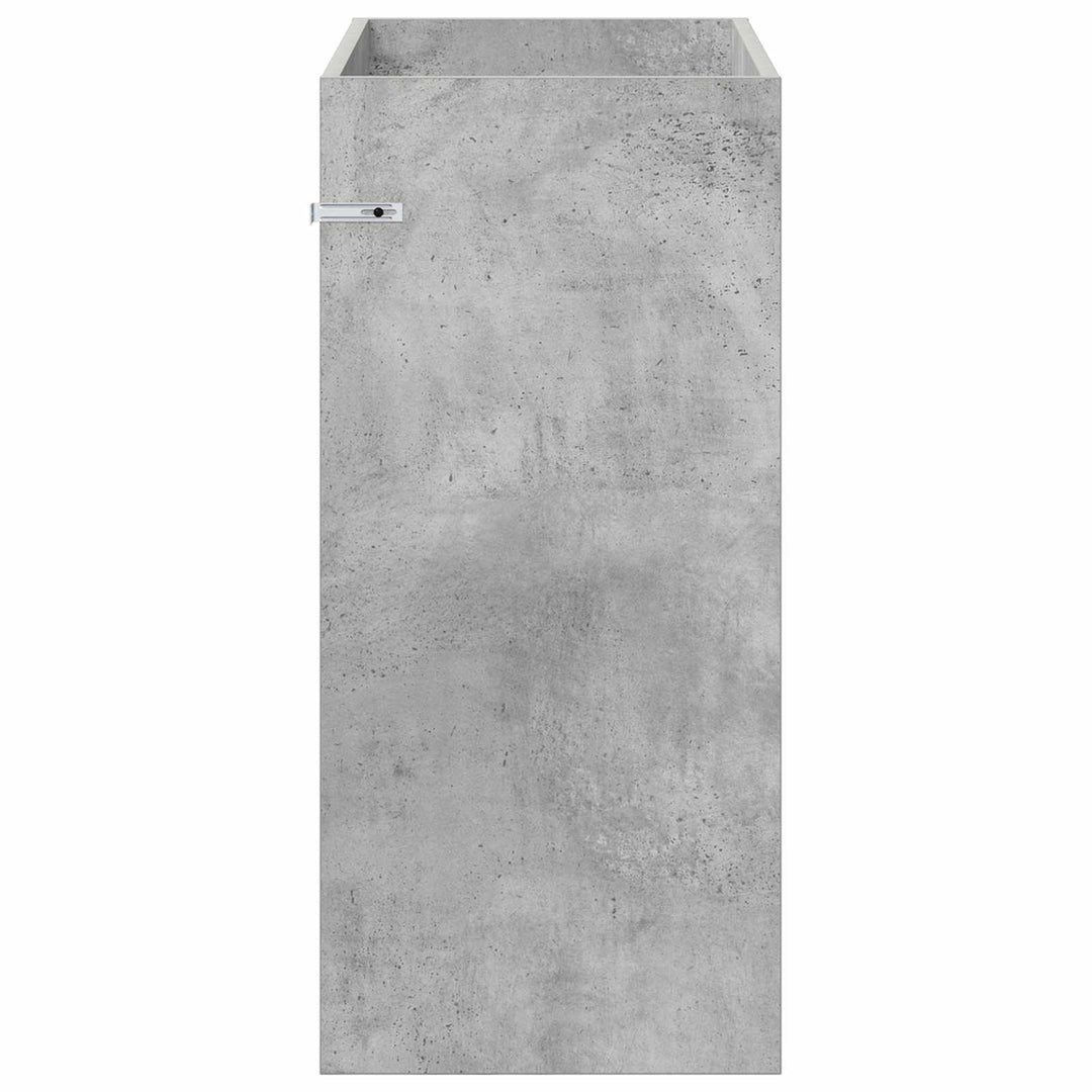 Badeværelse Under Vask Skab Betongrå 78,5 x 37,5 x 81 cm