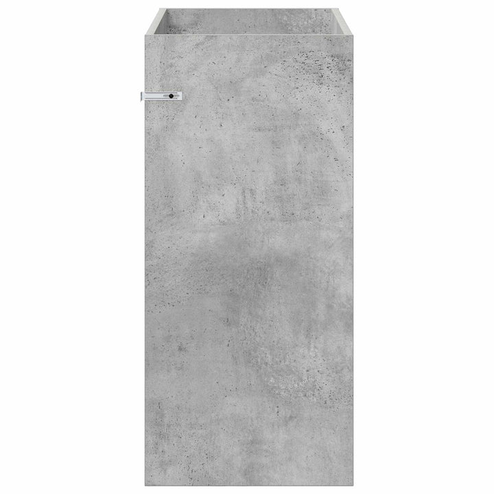 Badeværelse Under Vask Skab Betongrå 78,5 x 37,5 x 81 cm