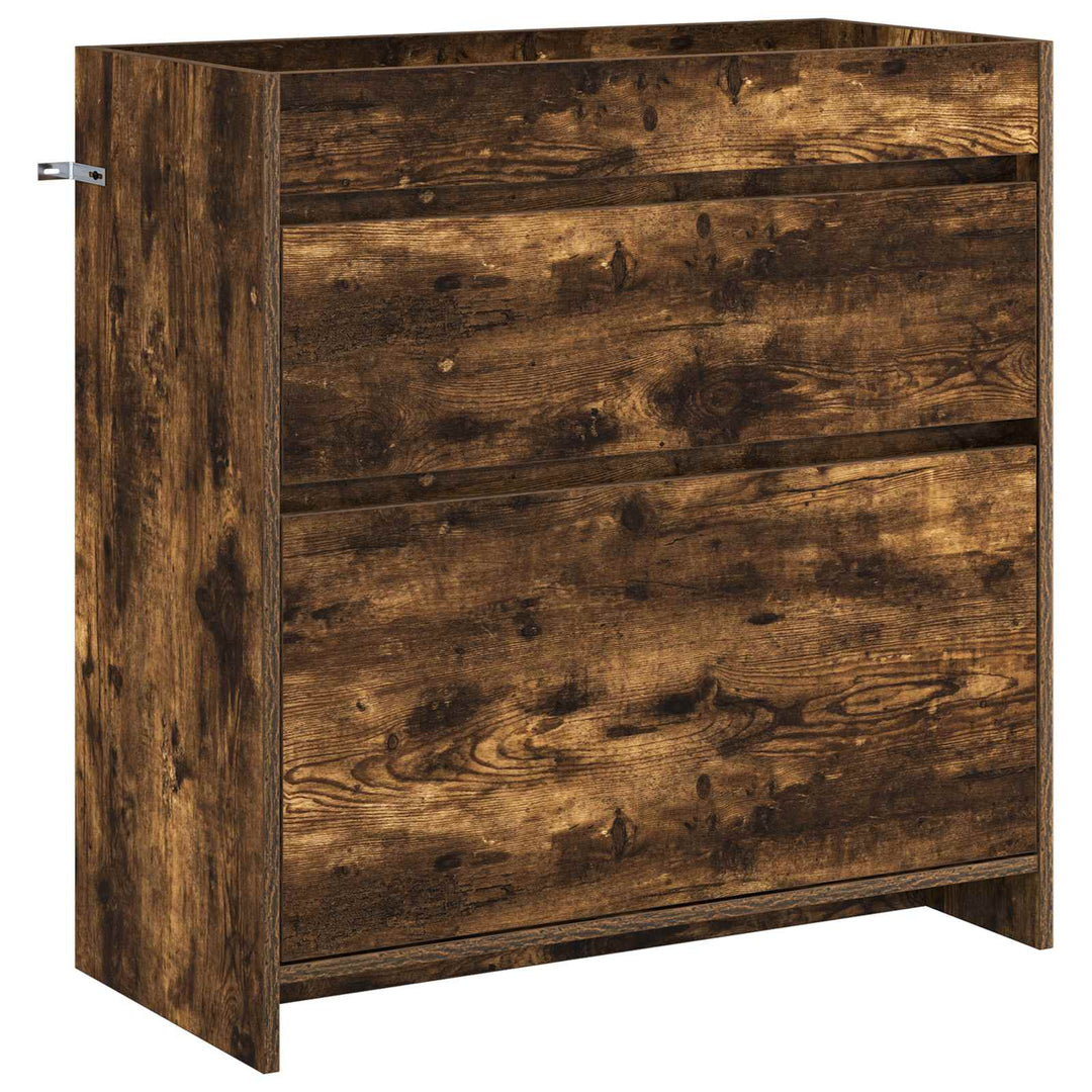 Badeværelse Under Vask Skab Røget eg 78,5 x 37,5 x 81 cm