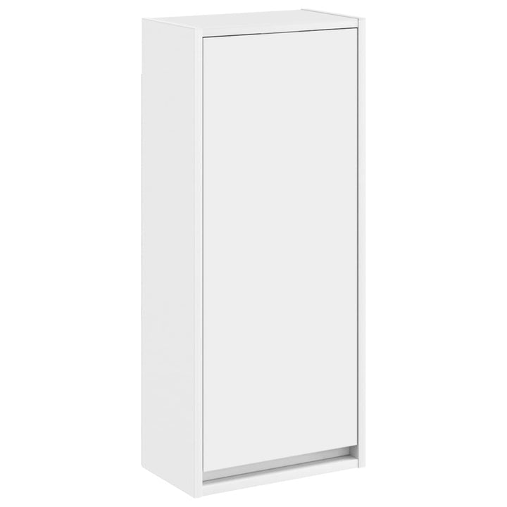 Vægmonteret håndvask skab Hvid 35 x 20 x 81 cm Konstrueret træ