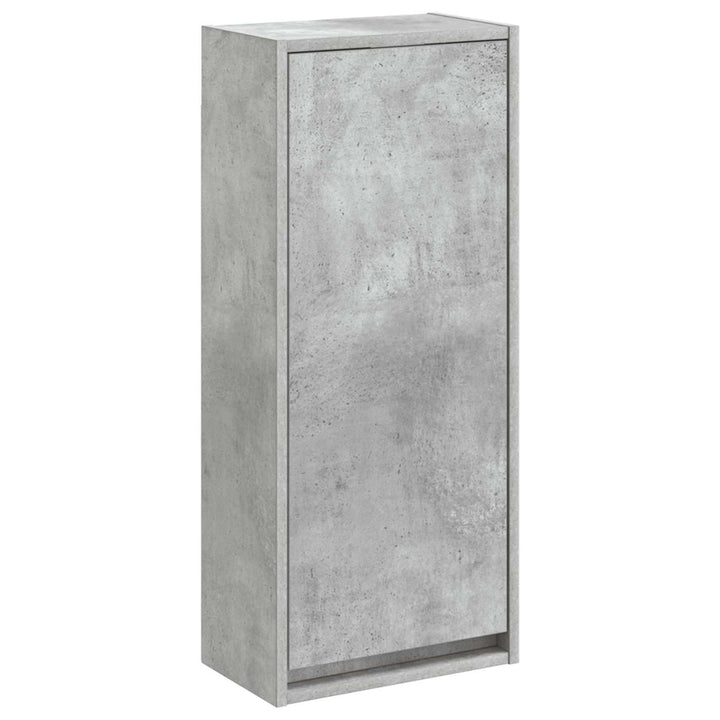 Vægmonteret håndvask skab Betongrå 35 x 20 x 81 cm
