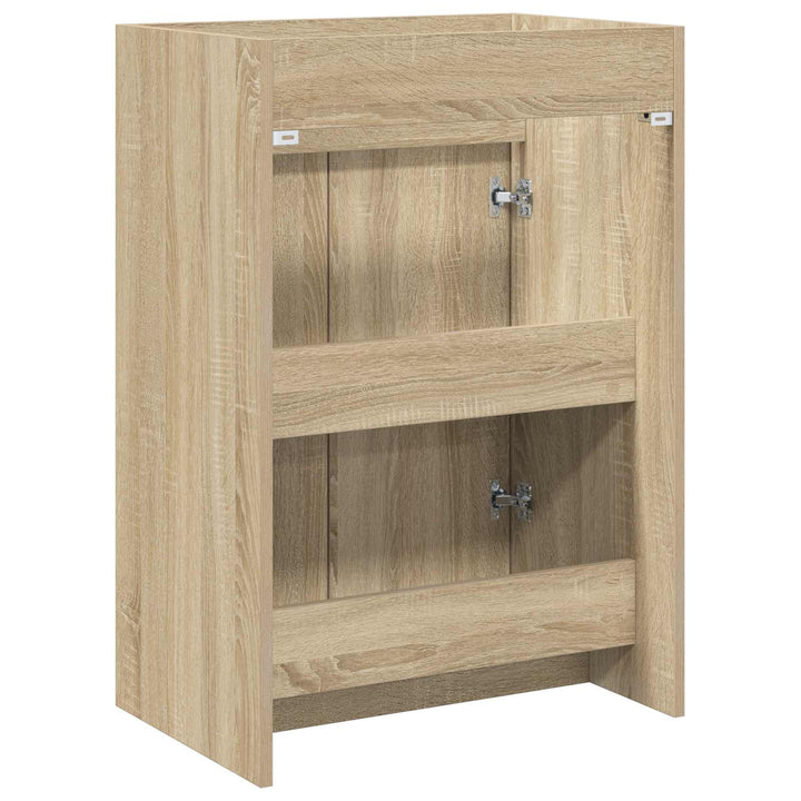 Badeværelse Under Vask Skab Sonoma-eg 56 x 37,5 x 81 cm