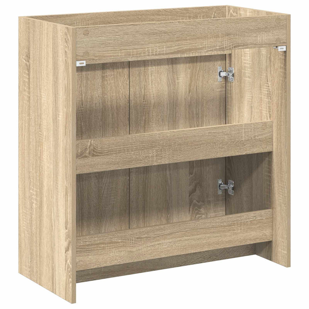 Badeværelse Under Vask Skab Sonoma-eg 78,5 x 37,5 x 81 cm