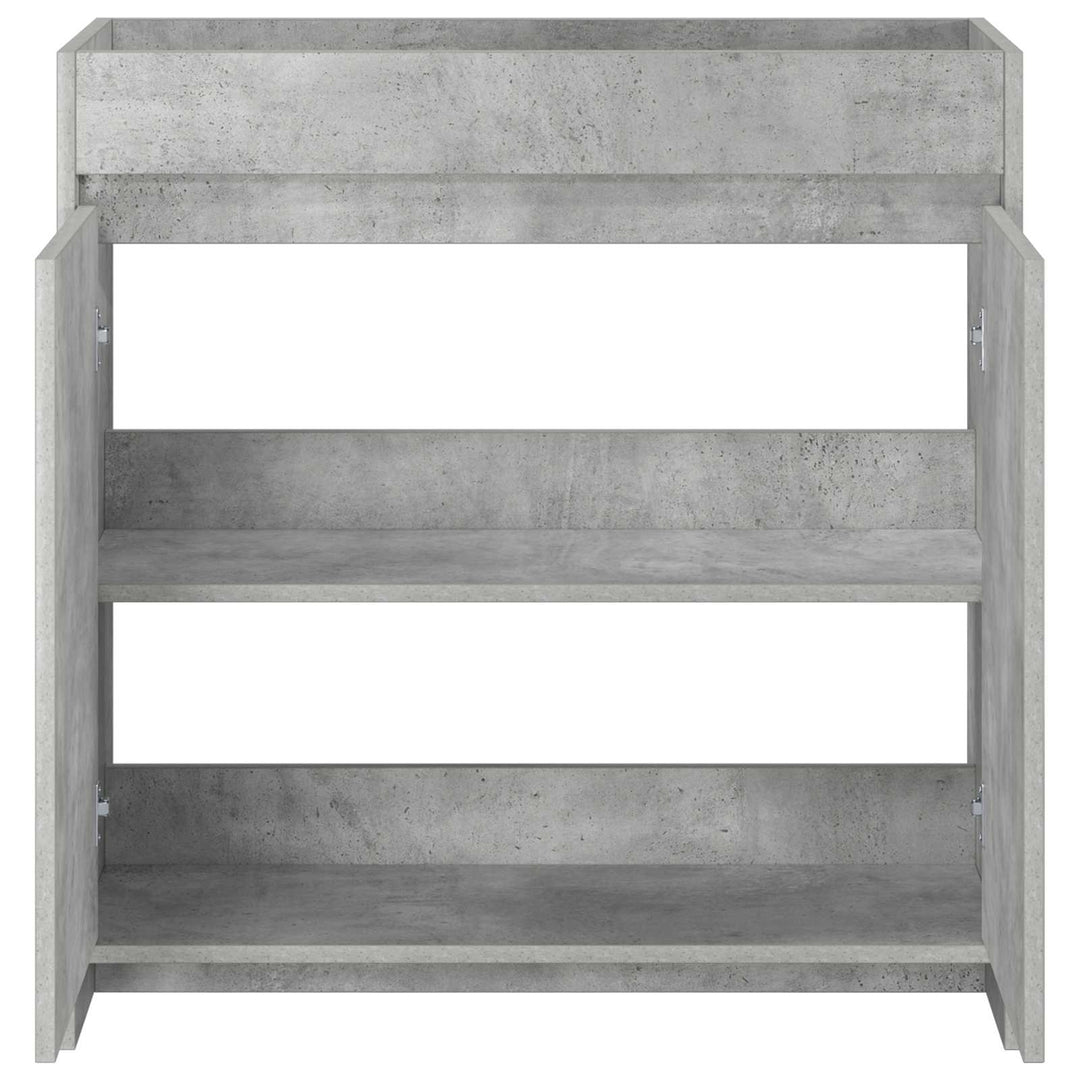 Badeværelse Under Vask Skab Betongrå 78,5 x 37,5 x 81 cm