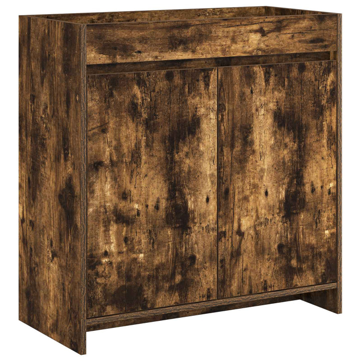 Badeværelse Under Vask Skab Røget eg 78,5 x 37,5 x 81 cm