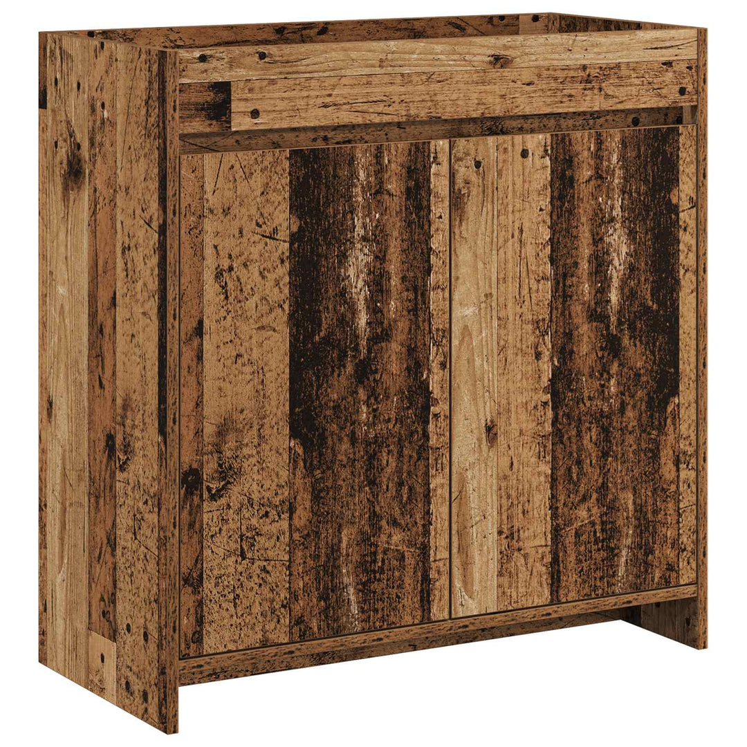 Badeværelse Under Vask Skab Gammelt træ 78,5 x 37,5 x 81 cm