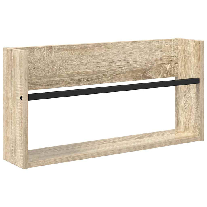 Magasin Rack 2 pcs Sonoma eg 60 x 12 x 30 cm Konstrueret træ