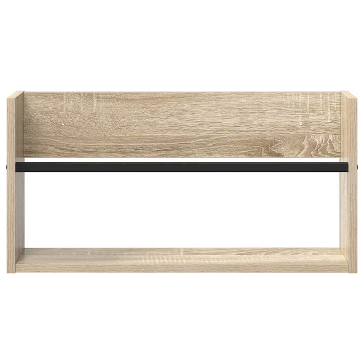 Magasin Rack 2 pcs Sonoma eg 60 x 12 x 30 cm Konstrueret træ