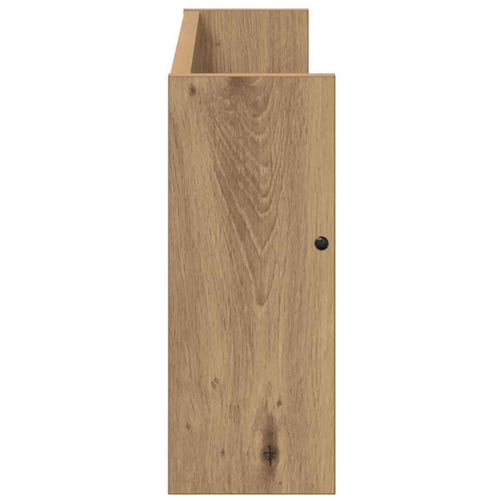 Magasin Rack Artisan Egetræ 60 x 12 x 30 cm Konstrueret træ