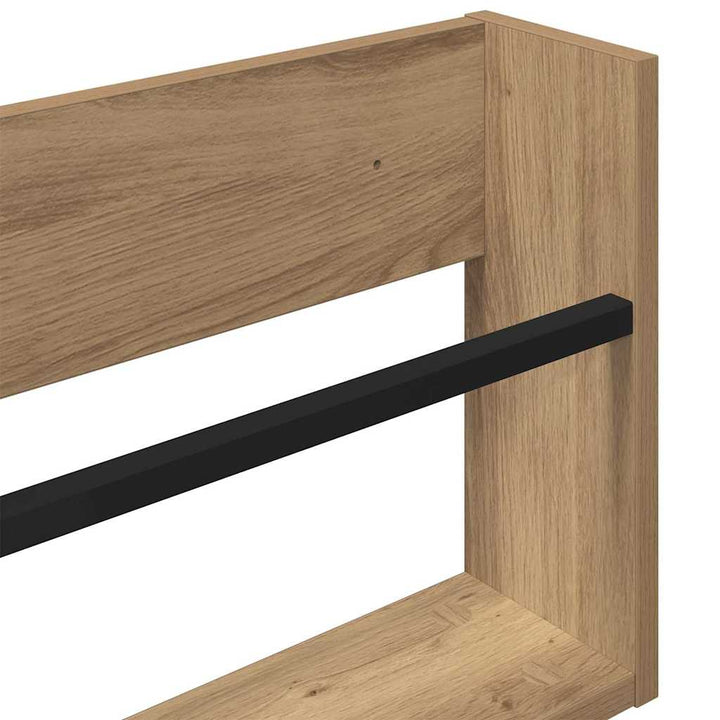 Magasin Rack Artisan Egetræ 80 x 12 x 30 cm Konstrueret træ