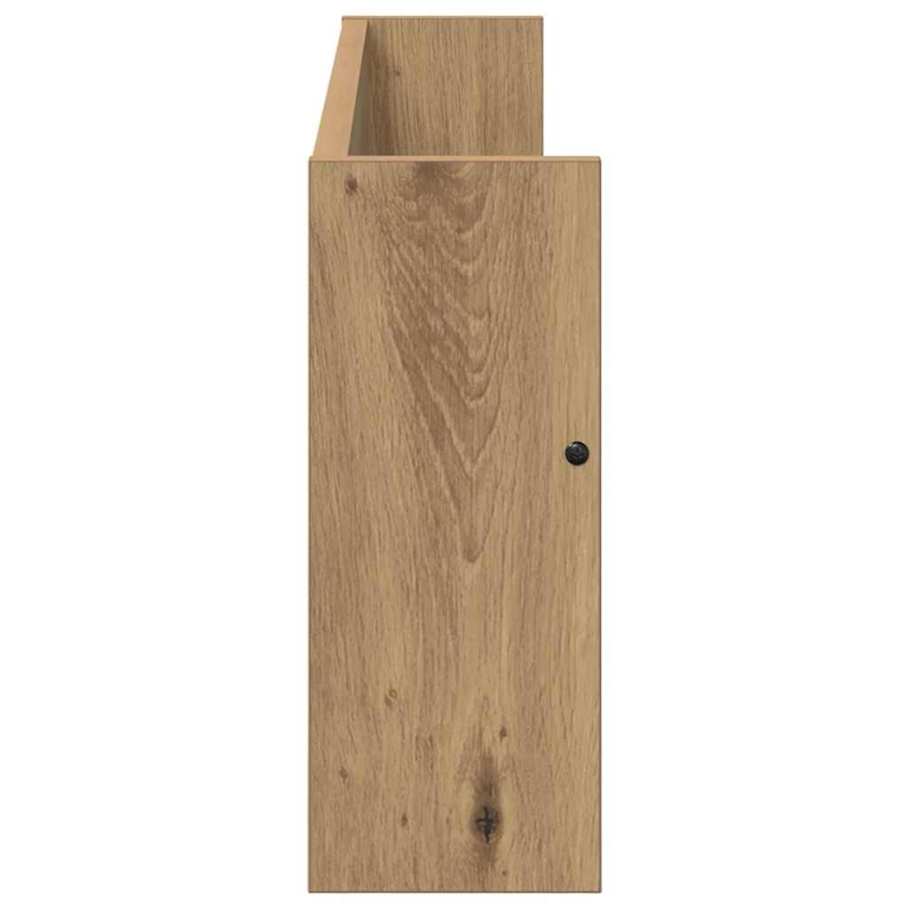 Magasin Rack Artisan Egetræ 80 x 12 x 30 cm Konstrueret træ