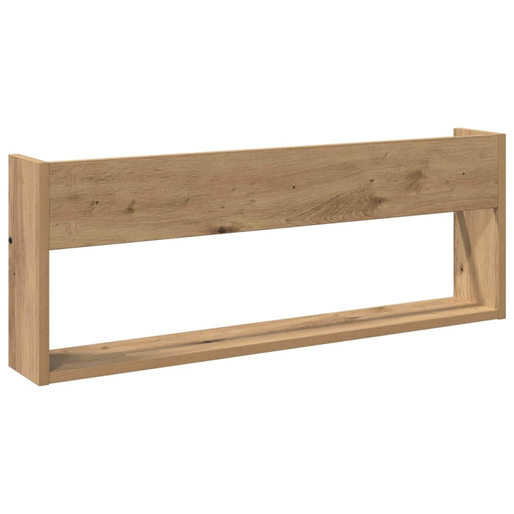 Magasin Rack med hylde 2 pcs Artisan Egetræ 80 x 12 x 30 cm