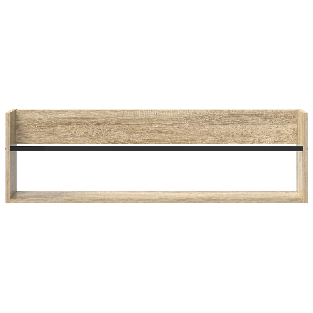 Magasin Rack 2 stk. Sonoma eg 100 x 12 x 30 cm Konstrueret træ