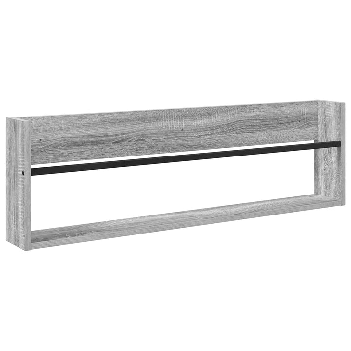 Magasin Rack 2 stk. Grå Sonoma 100 x 12 x 30 cm Konstrueret træ