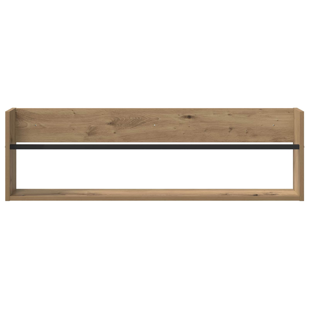 Magasin Rack med hylde 2 stk. Artisan Egetræ 100 x 12 x 30 cm