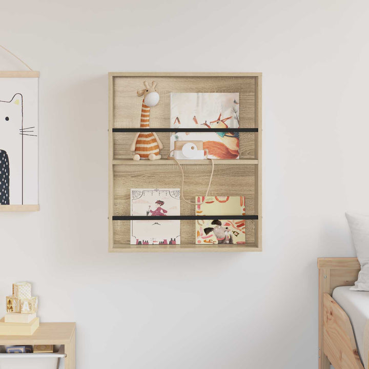 Magasin Rack Sonoma eg 60 x 12 x 70 cm Konstrueret træ