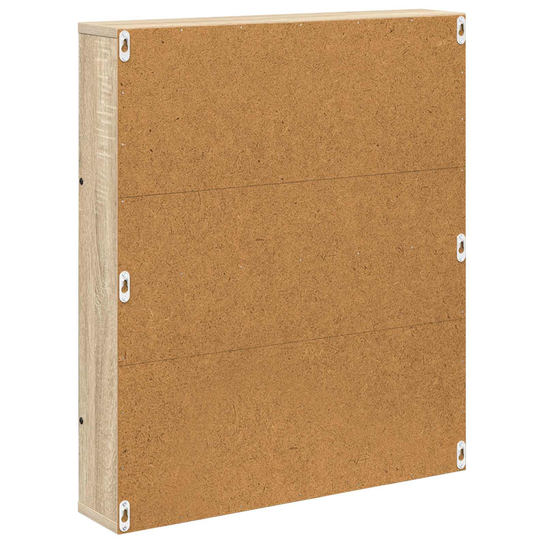 Magasin Rack 2 stk. Sonoma eg 60 x 12 x 70 cm Konstrueret træ