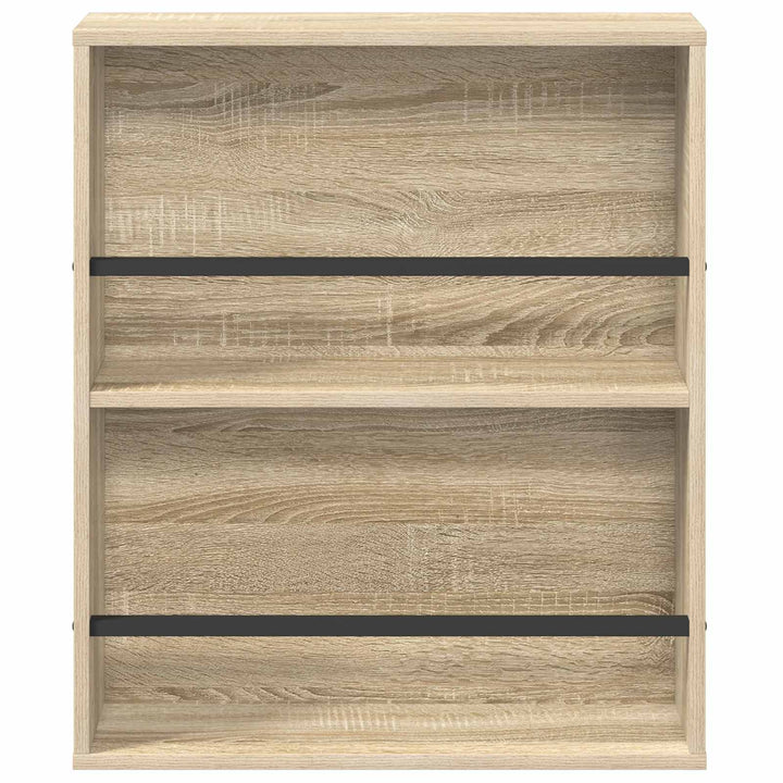 Magasin Rack 2 stk. Sonoma eg 60 x 12 x 70 cm Konstrueret træ