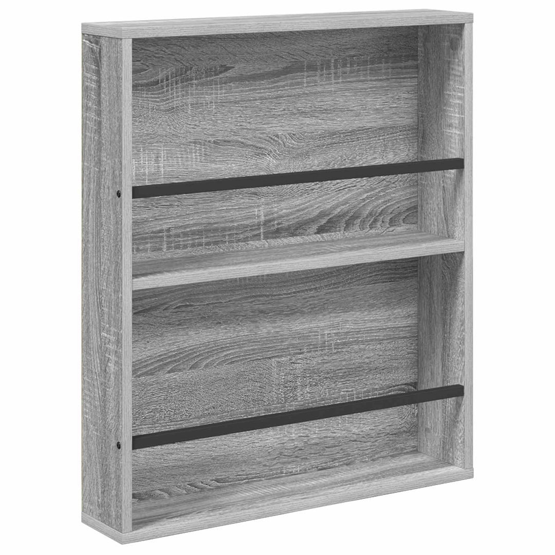 Magasin Rack Grå Sonoma 60 x 12 x 70 cm Konstrueret træ