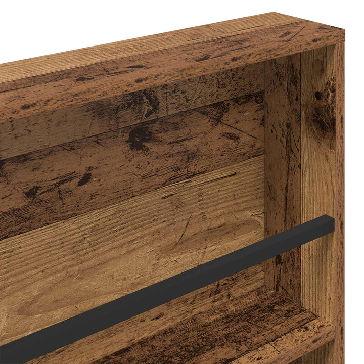 Magasin Rack Gammelt træ 60 x 12 x 70 cm Konstrueret træ
