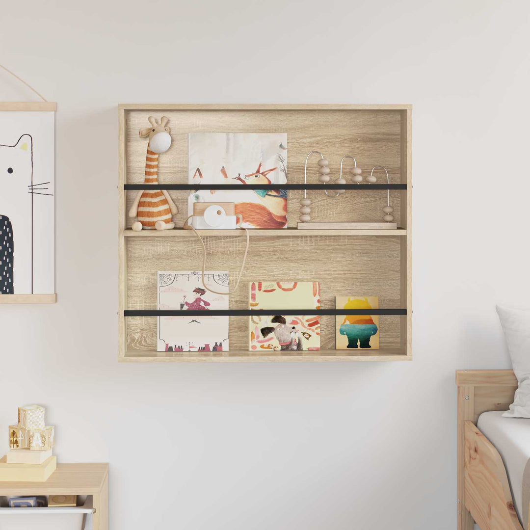 Magasin Rack Sonoma eg 80 x 12 x 70 cm Konstrueret træ