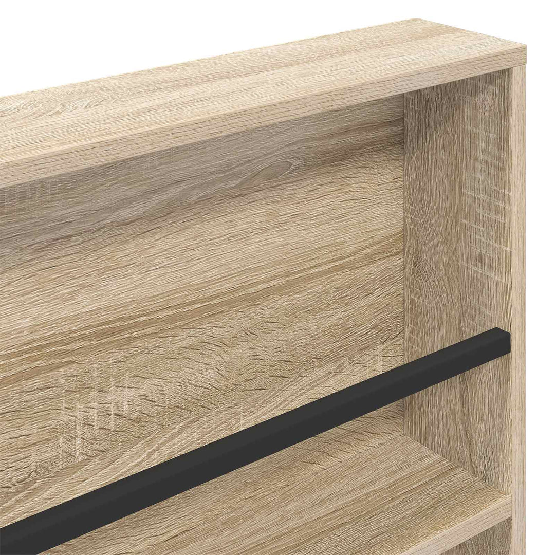 Magasin Rack 2 stk. Sonoma eg 80 x 12 x 70 cm Konstrueret træ