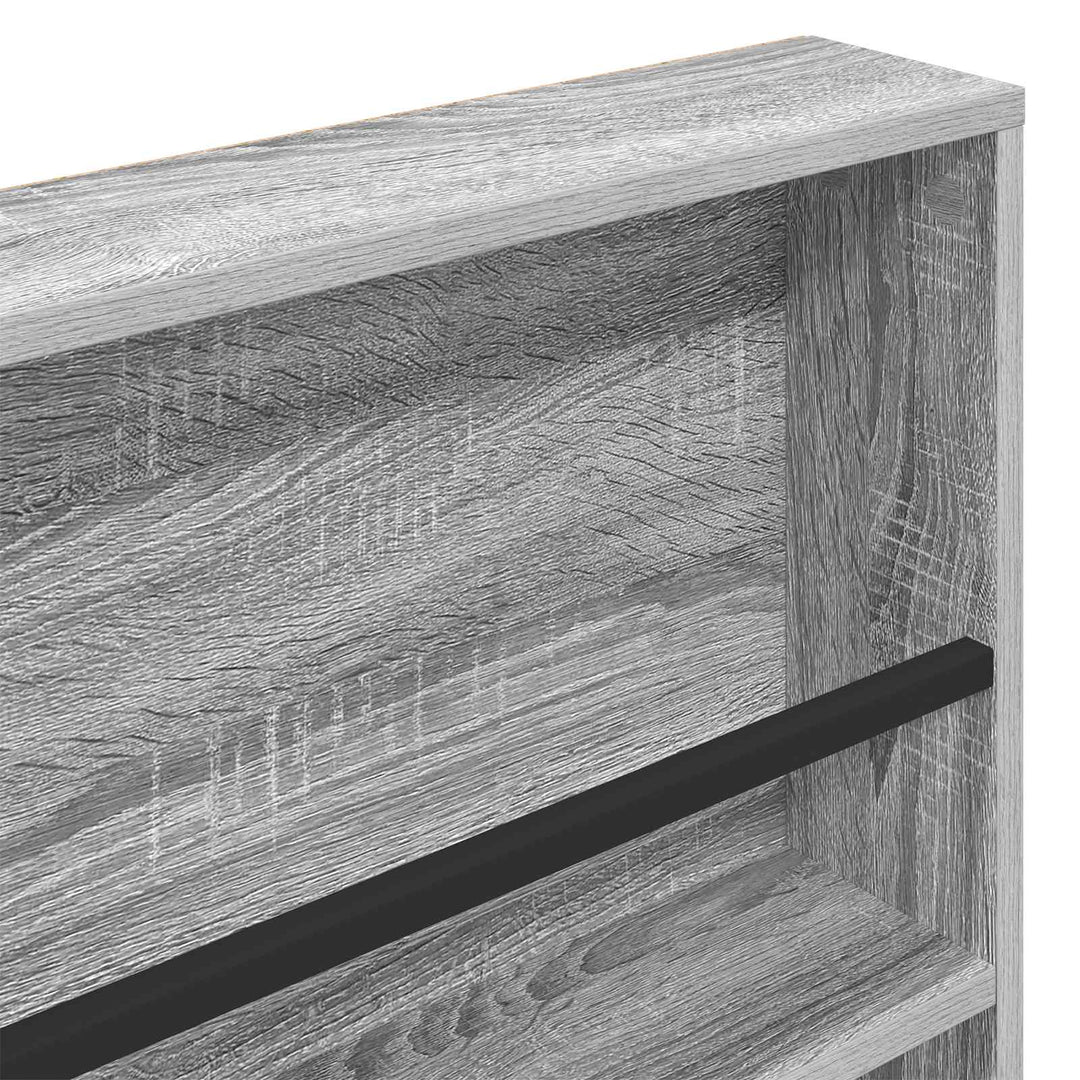 Magasin Rack Grå Sonoma 80 x 12 x 70 cm Konstrueret træ