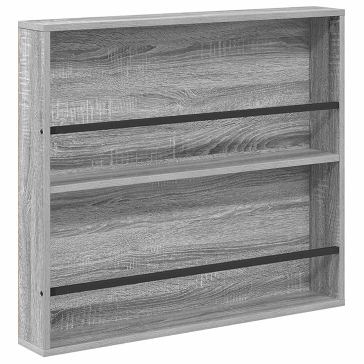 Magasin Rack Grå Sonoma 80 x 12 x 70 cm Konstrueret træ