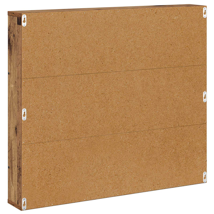 Magasin Rack Gammelt træ 80 x 12 x 70 cm Konstrueret træ