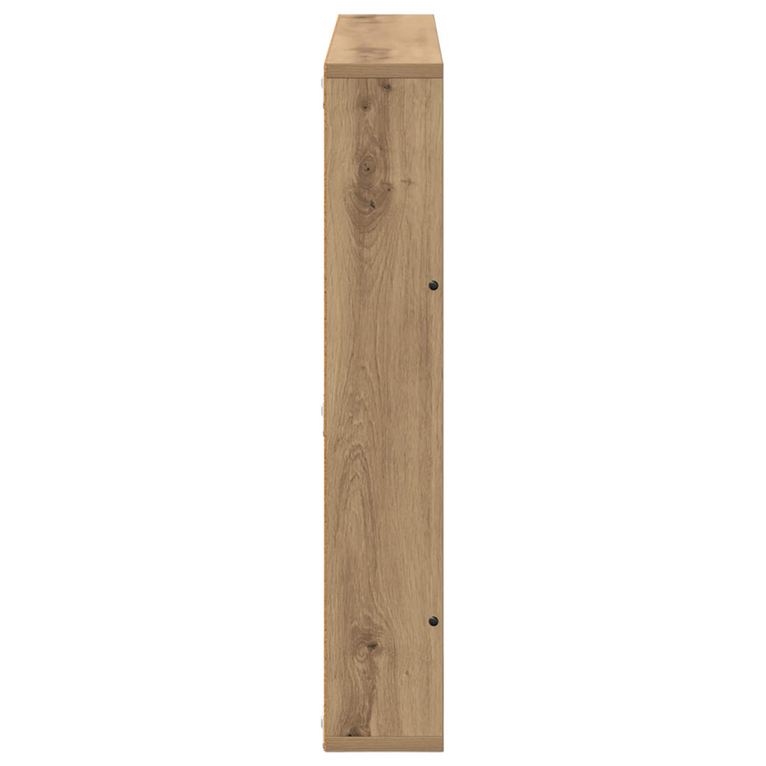 Magasin Rack med hylde 2 stk. Artisan Egetræ 80 x 12 x 70 cm