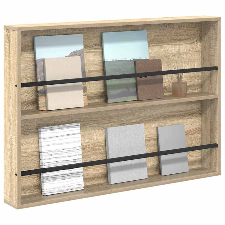 Magasin Rack Sonoma eg 100 x 12 x 70 cm Konstrueret træ