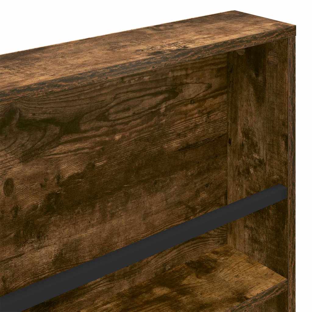 Magasin Rack 2 stk. Røget eg 100 x 12 x 70 cm Konstrueret træ