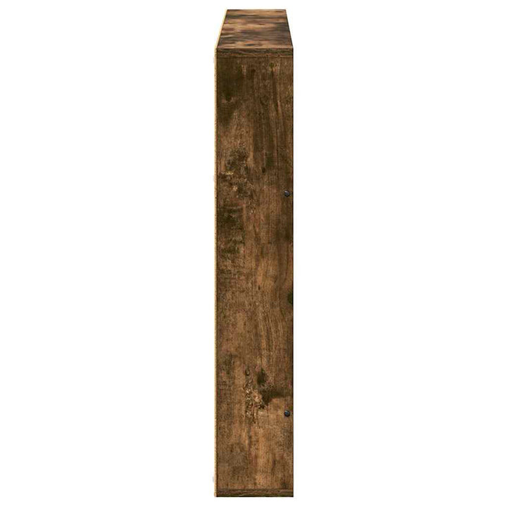 Magasin Rack 2 stk. Røget eg 100 x 12 x 70 cm Konstrueret træ