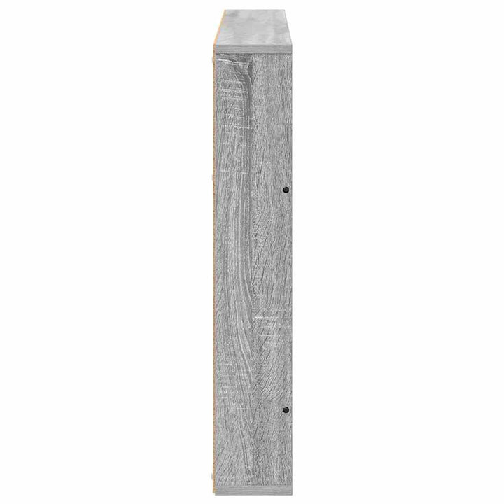 Magasin Rack 2 stk. Grå Sonoma 100 x 12 x 70 cm Konstrueret træ