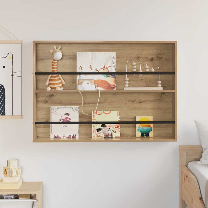 Magasin Rack Artisan Egetræ 100 x 12 x 70 cm Konstrueret træ