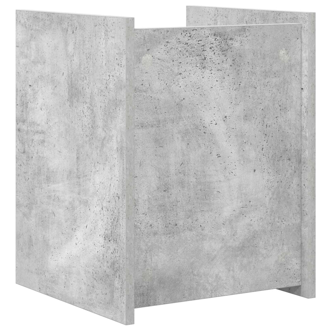 Magasin Rack Beton Grå 35 x 35 x 45 cm Konstrueret træ