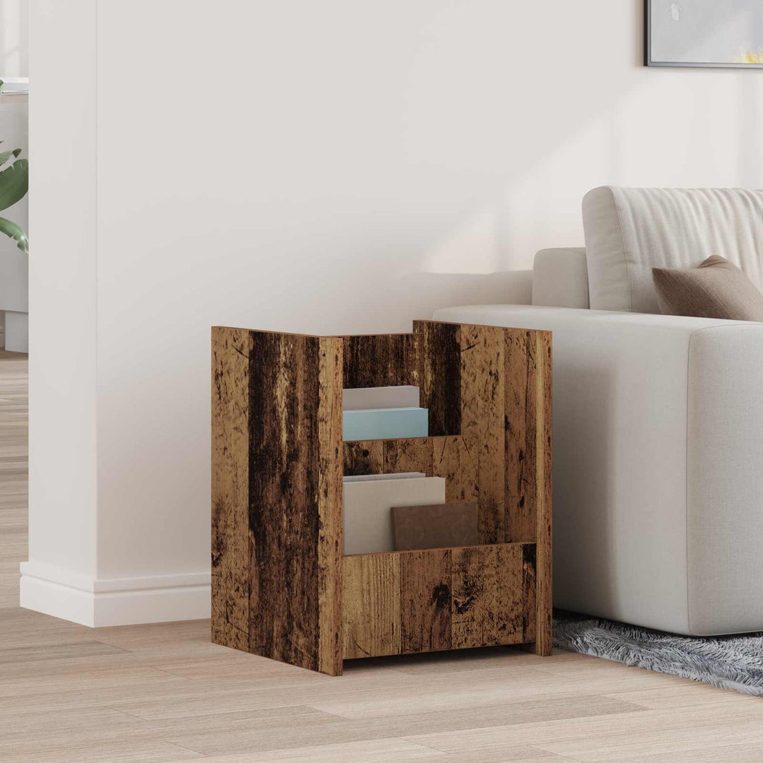 Magasin Rack Gammelt træ 35 x 35 x 45 cm Konstrueret træ