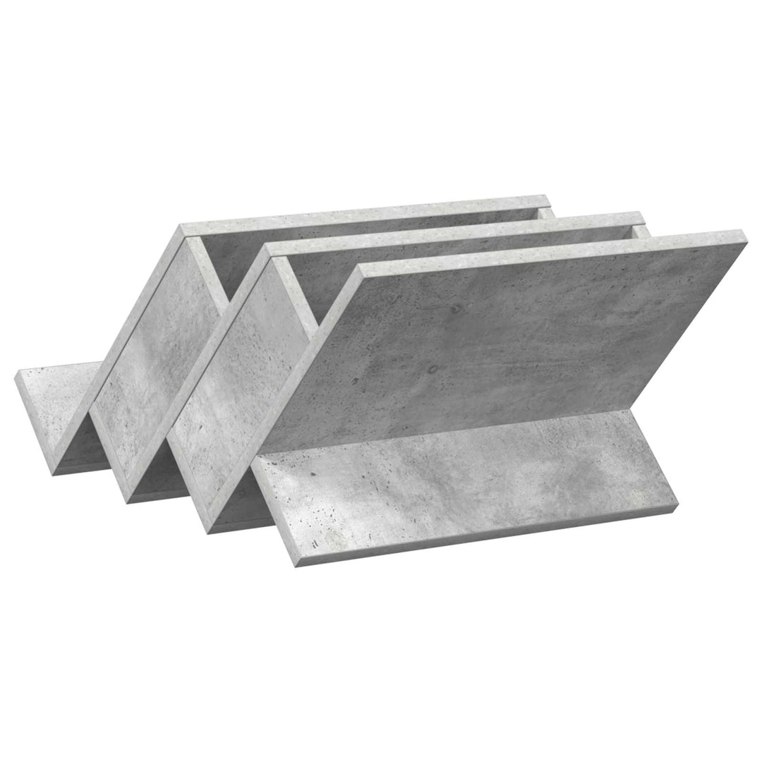 Magasin Rack Beton Grå 53 x 40 x 28,5 cm Konstrueret træ