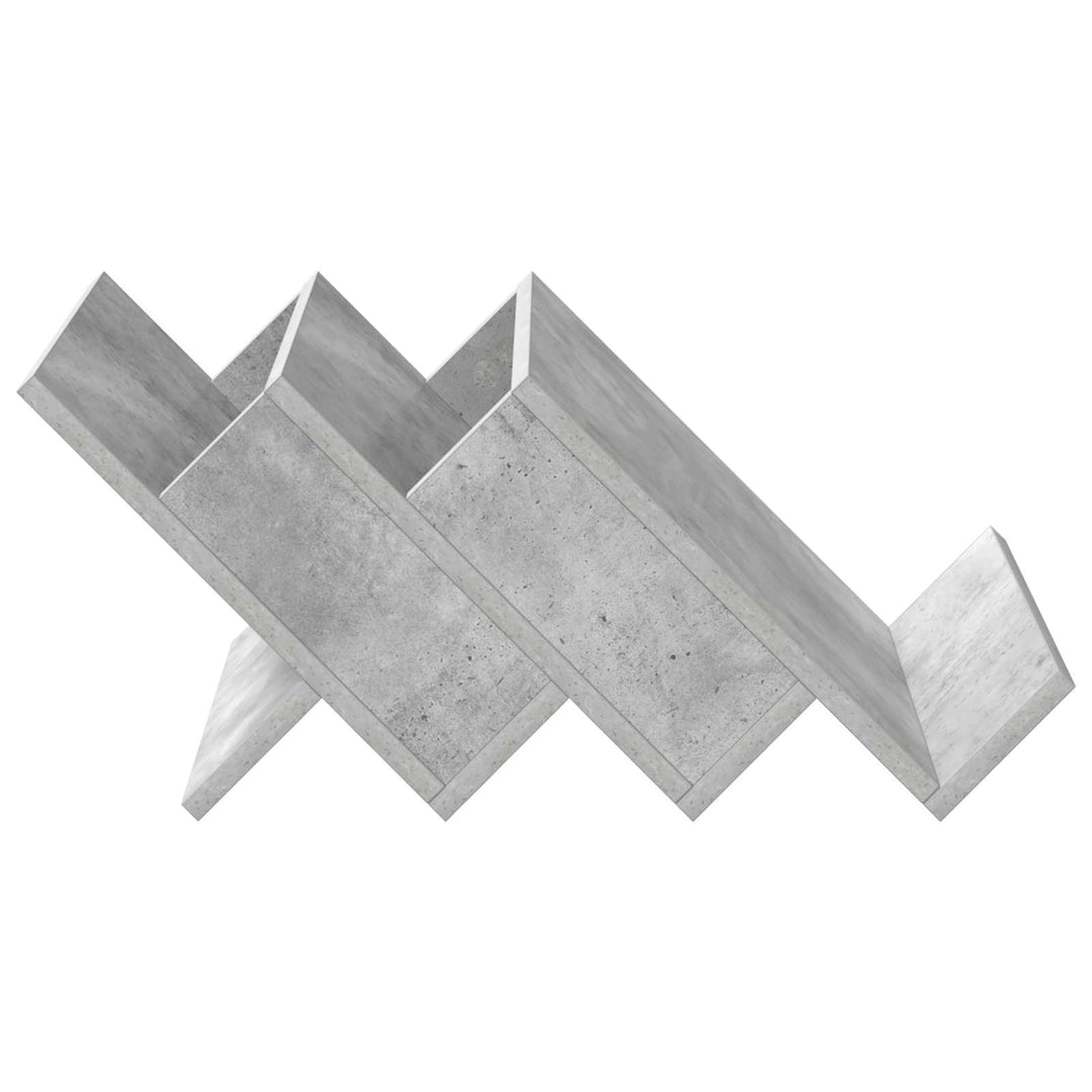 Magasin Rack Beton Grå 53 x 40 x 28,5 cm Konstrueret træ