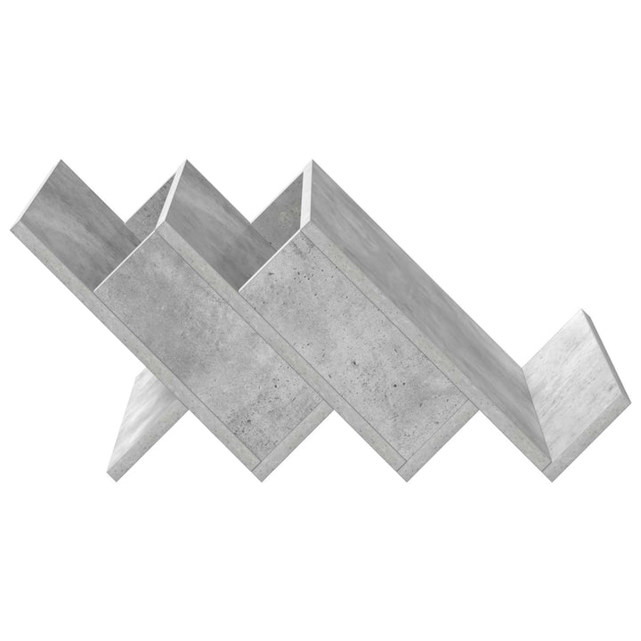 Magasin Rack Beton Grå 53 x 40 x 28,5 cm Konstrueret træ
