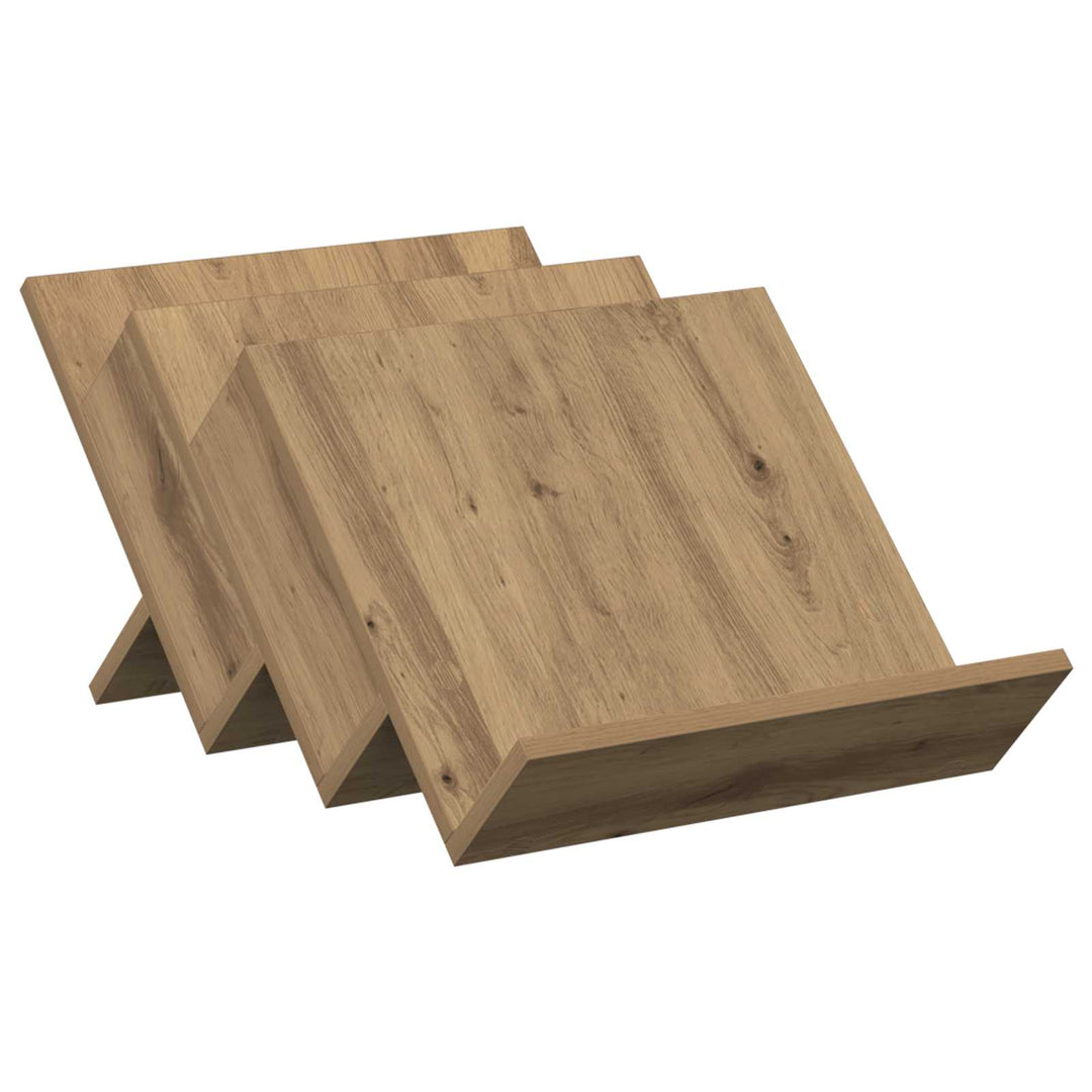 Magasin Rack Artisan Egetræ 53 x 40 x 28,5 cm Konstrueret træ