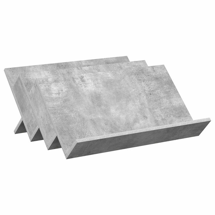 Magasin Rack Beton Grå 65 x 53 x 28,5 cm Konstrueret træ