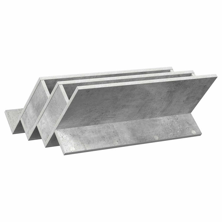 Magasin Rack Beton Grå 65 x 53 x 28,5 cm Konstrueret træ