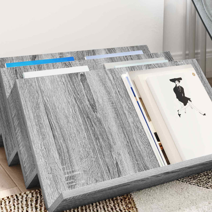Magasin Rack Grå Sonoma 65 x 53 x 28,5 cm Konstrueret træ