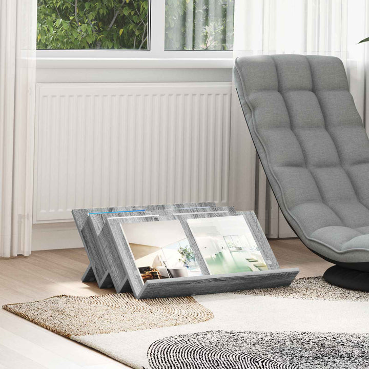 Magasin Rack Grå Sonoma 65 x 53 x 28,5 cm Konstrueret træ